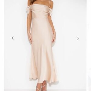All About May Satin Dress